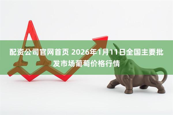 配资公司官网首页 2026年1月11日全国主要批发市场葡萄价格行情